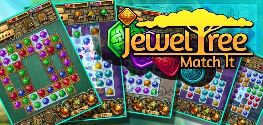 Jewel Tree: Match It — Дерево драгоценностей → Бесплатно скачать и играть!