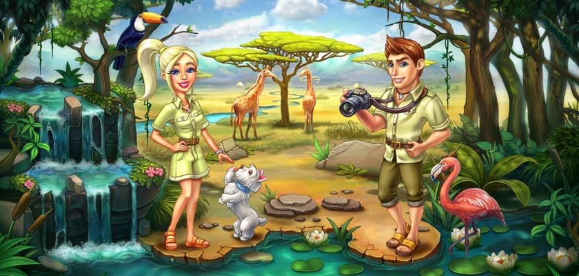 Katy and Bob: Safari Cafe → Free to download and play!