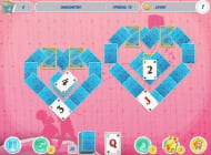 2 скриншот "Пасьянс День святого Валентина. Пары карт 2"