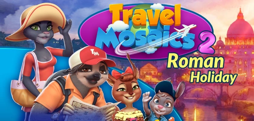Travel Mosaics 2: Roman Holiday → Бесплатно скачать и играть!
