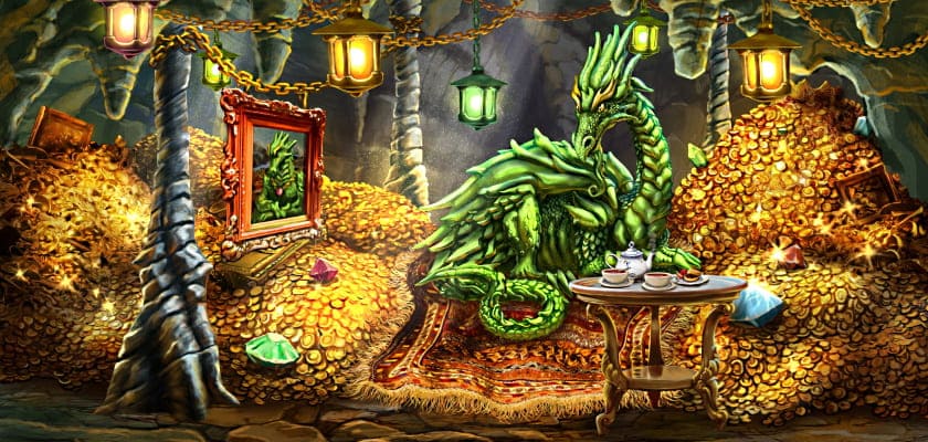 Dreamland Solitaire: Dragon's Fury → Free to download and play!