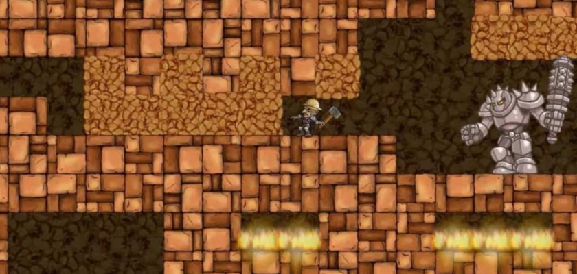 Action Game → Fiery Catacombs