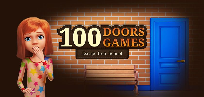 100 Doors Game: Escape from School → Free to download and play!