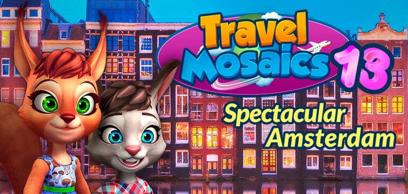 Travel Mosaics 13: Spectacular Amsterdam → Free to download and play!