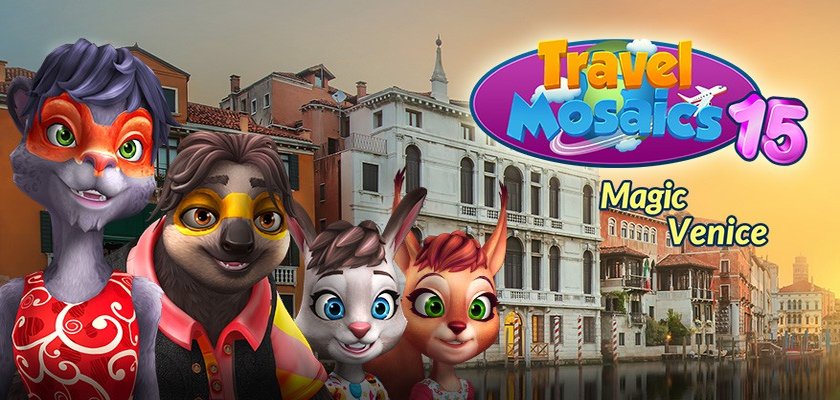 Travel Mosaics 15: Magic Venice → Бесплатно скачать и играть!