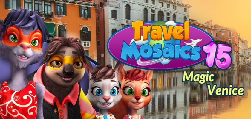 Travel Mosaics 15: Magic Venice → Free to download and play!