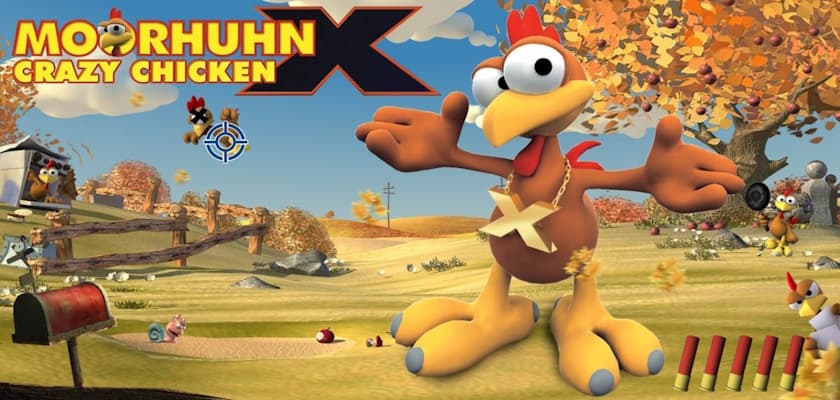 Новинка! Moorhuhn X – Crazy Chicken X