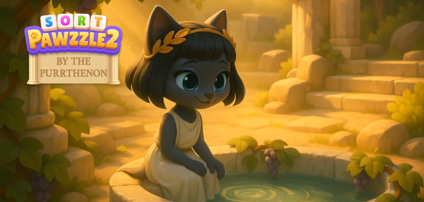 Новинка! Sort Pawzzle 2: By the Purrthenon